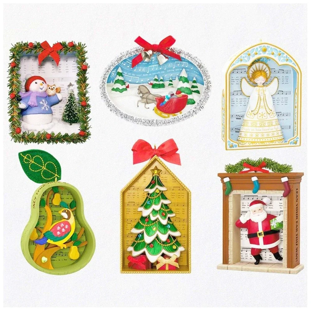 Hallmark Keepsake Ornament Club 2018 Songs of The Season Set‎